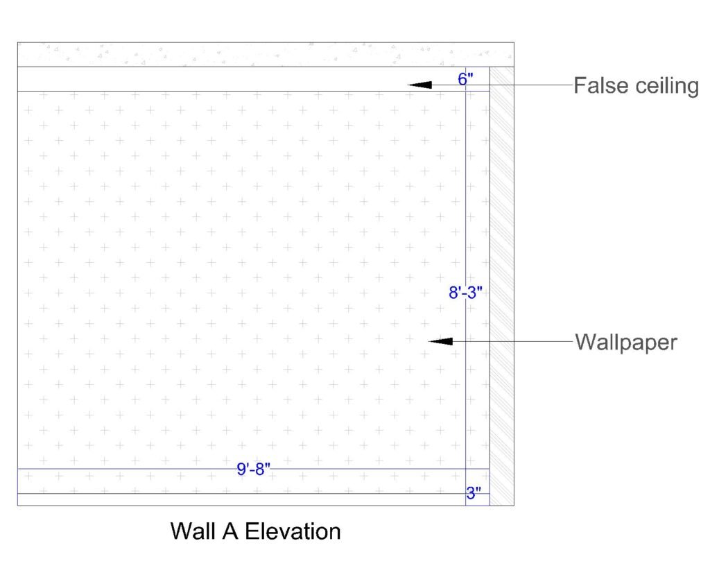 Interior design cad drawings in india