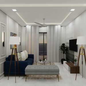 living room interior design in Mumbai