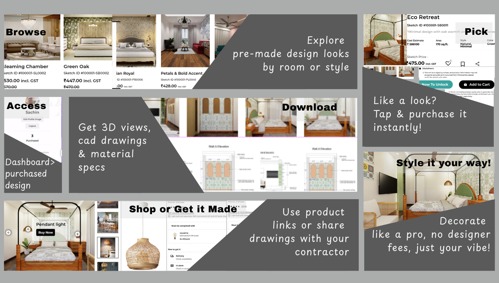 Home Interior design services in India