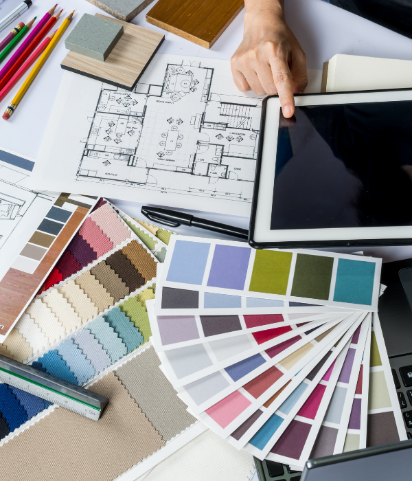 Living room interior design services in Navi Mumbai